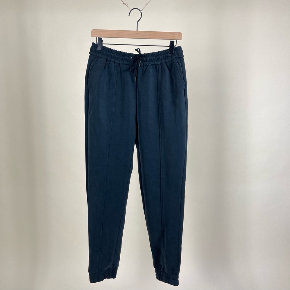 Carbon38 Soft Modal Jogger Sweatpants in Charcoal Steel Grey Exercise Gym Lounge